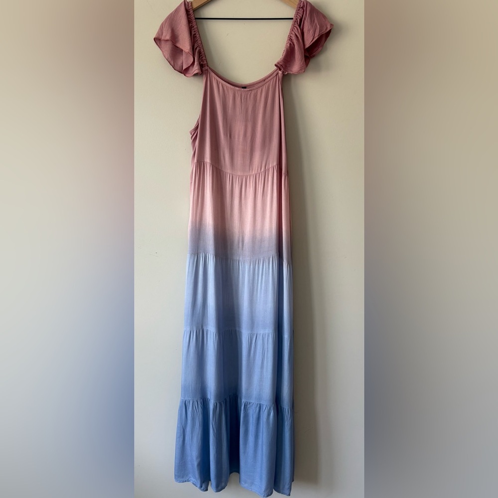 NWT Raviya Maxi Ombre Cover-Up - Picture 2 of 8